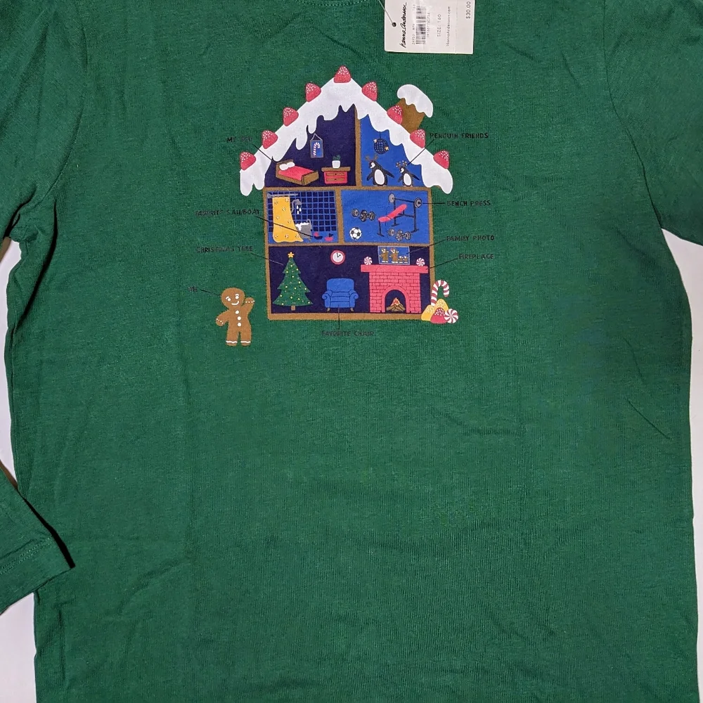 Hanna Gingerbread House Tee
